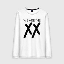 Лонгслив хлопковый мужской We are the XX, цвет: белый