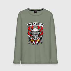 Мужской лонгслив Megadeth Rocker