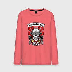 Мужской лонгслив Megadeth Rocker