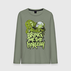 Мужской лонгслив Bring Me The Horizon: Green Girl