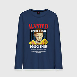 Мужской лонгслив Wanted: Eggo Thief / 11