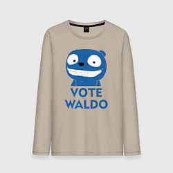 Мужской лонгслив Vote Waldo