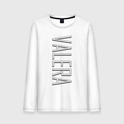 Лонгслив хлопковый мужской Valera Font, цвет: белый