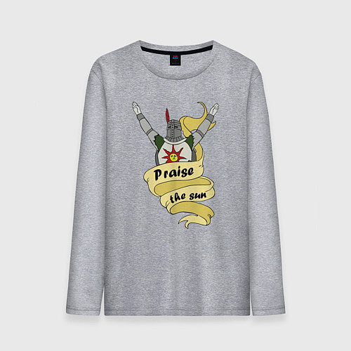 Мужской лонгслив Praise the Sun / Меланж – фото 1