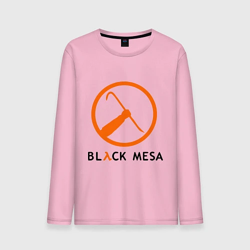 Мужской лонгслив Black mesa: Scrap / Светло-розовый – фото 1
