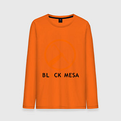 Лонгслив хлопковый мужской Black mesa: Scrap цвета оранжевый — фото 1