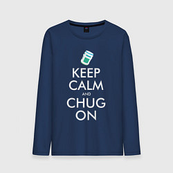 Мужской лонгслив Keep Calm & Chug on