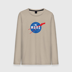 Мужской лонгслив Elon Musk: To Mars