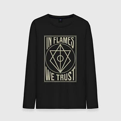 Мужской лонгслив In Flames: We Trust