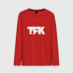 Мужской лонгслив TFK: White Logo