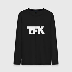 Мужской лонгслив TFK: White Logo