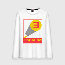 Лонгслив хлопковый мужской The Eminem Show, цвет: белый