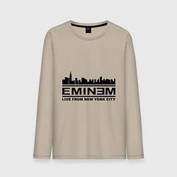 Мужской лонгслив Eminem: Live from NY