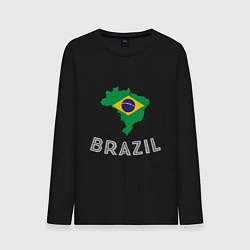 Мужской лонгслив Brazil Country