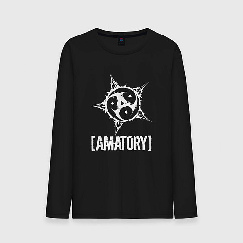 Мужской лонгслив Amatory Style / Черный – фото 1