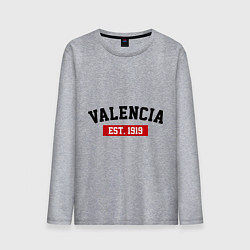 Мужской лонгслив FC Valencia Est. 1919