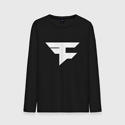 Лонгслив хлопковый мужской FAZE Symbol, цвет: черный