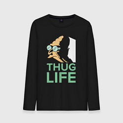 Мужской лонгслив Zoidberg: Thug Life