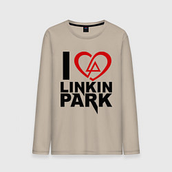 Мужской лонгслив I love Linkin Park