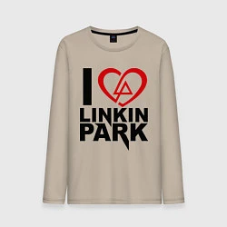 Мужской лонгслив I love Linkin Park