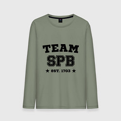 Мужской лонгслив Team SPB est. 1703