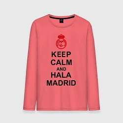Мужской лонгслив Keep Calm & Hala Madrid
