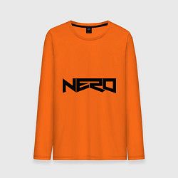 Лонгслив хлопковый мужской Nero цвета оранжевый — фото 1