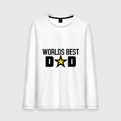 Мужской лонгслив Worlds Best Dad