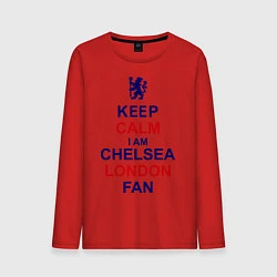 Мужской лонгслив Keep Calm & Chelsea London fan