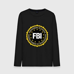 Мужской лонгслив FBI Departament