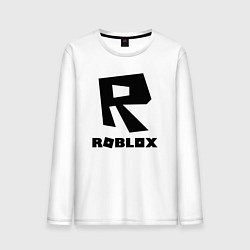 Лонгслив хлопковый мужской ROBLOX, цвет: белый