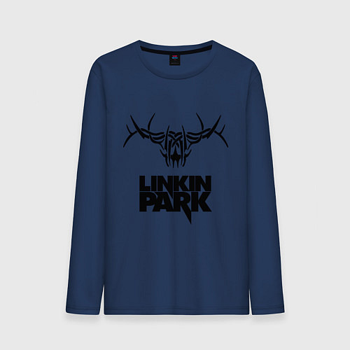 Мужской лонгслив Linkin Park: Deer / Тёмно-синий – фото 1
