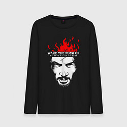 Лонгслив хлопковый мужской SAMURAI KEANU REEVES, цвет: черный
