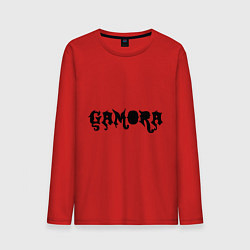 Лонгслив хлопковый мужской Gamora, цвет: красный