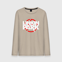 Лонгслив хлопковый мужской LINKIN PARK, цвет: миндальный