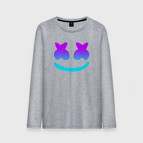 Мужской лонгслив MARSHMELLO / Меланж – фото 1