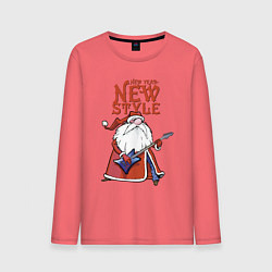 Мужской лонгслив New Year - new style!