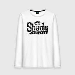 Лонгслив хлопковый мужской Eminem Slim Shady, цвет: белый