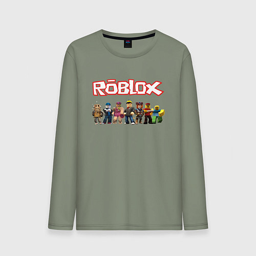 Мужской лонгслив ROBLOX / Авокадо – фото 1
