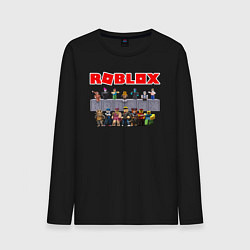 Лонгслив хлопковый мужской ROBLOX, цвет: черный