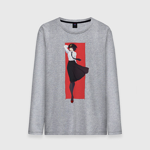 Мужской лонгслив Bungou Stray Dogs / Меланж – фото 1