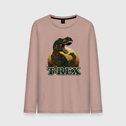 Мужской лонгслив T-Rex