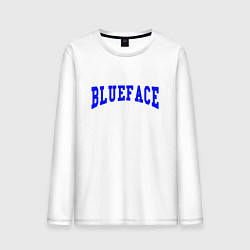 Лонгслив хлопковый мужской BLUEFACE, цвет: белый