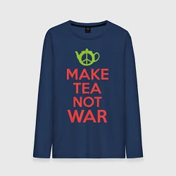 Мужской лонгслив Make tea not war