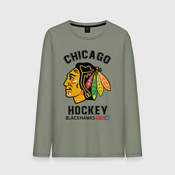 Мужской лонгслив CHICAGO BLACKHAWKS NHL
