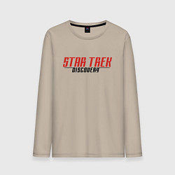 Мужской лонгслив Star Trek Discovery Logo Z