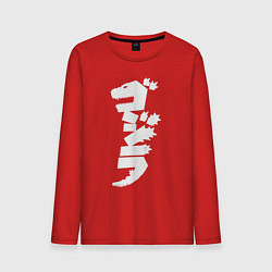 Мужской лонгслив Годзилла