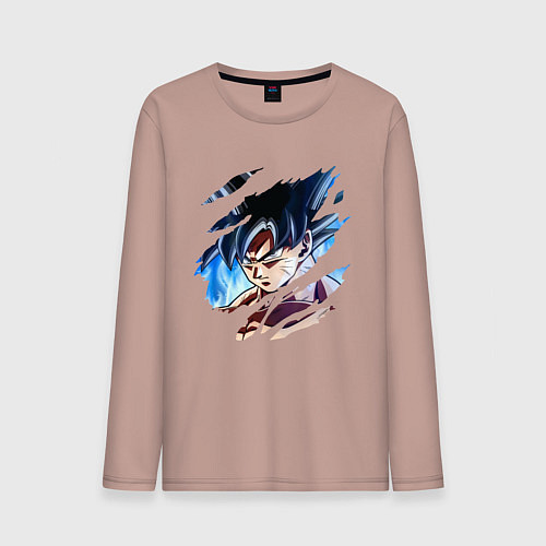 Мужской лонгслив Dragon Ball / Пыльно-розовый – фото 1