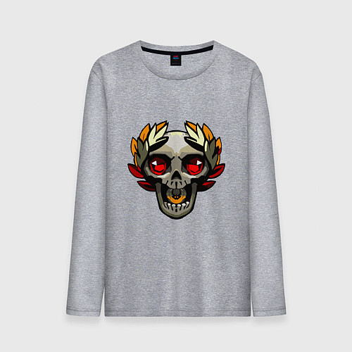 Мужской лонгслив ЗАГРЕЙ / Меланж – фото 1