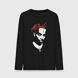 Лонгслив хлопковый мужской Playboi Carti Whole Lotta Red, цвет: черный